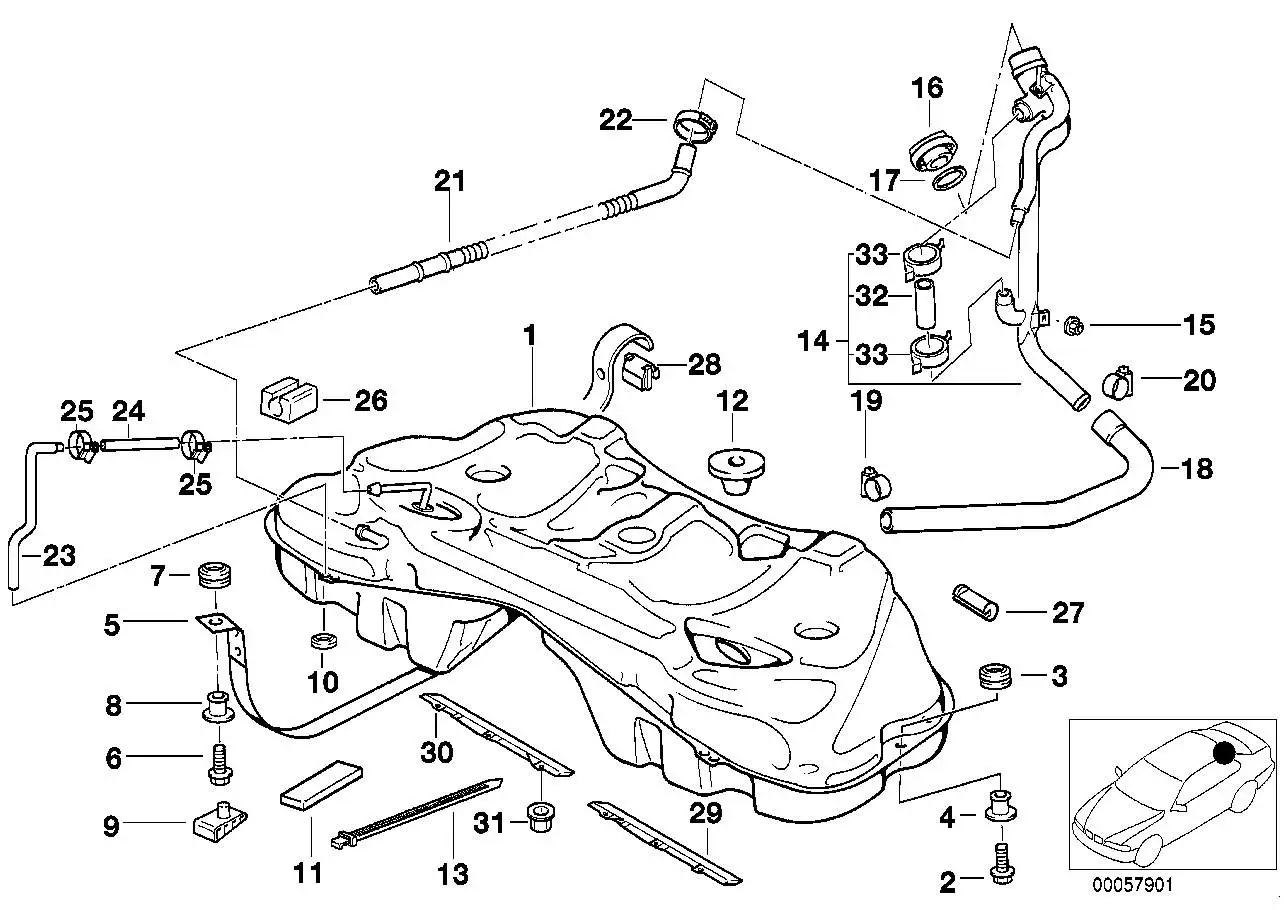 BMW Abstandshülse E36 E38 E39 E46 E52 E53 E60 E61 E63 E64 E65 E66