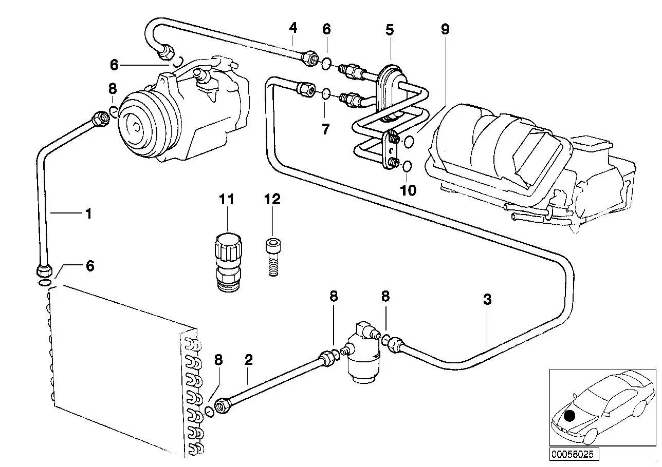 BMW Doppelrohr E36 64538390557