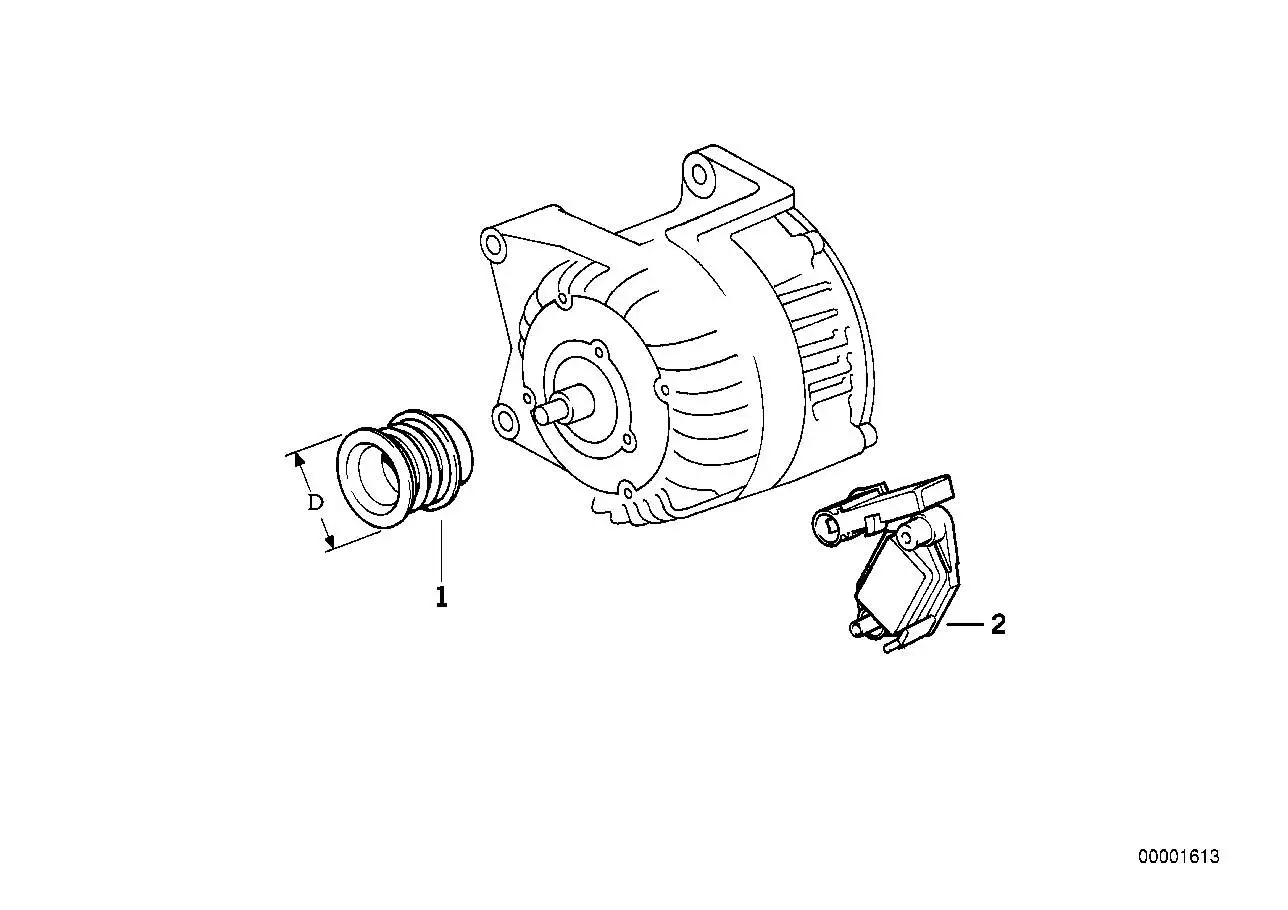 BMW Regler E32 E34 E36 12321739435 - Z3 E36 Coupe - Roadster, 5er