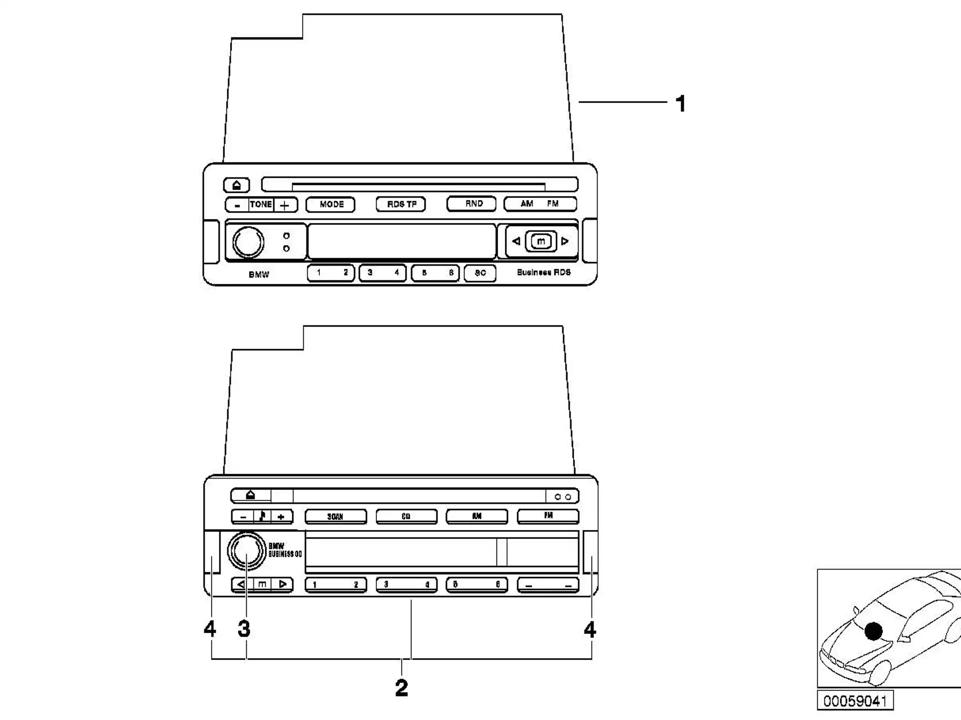 BMW Abdeckung E31 E32 E34 E36 65126907824