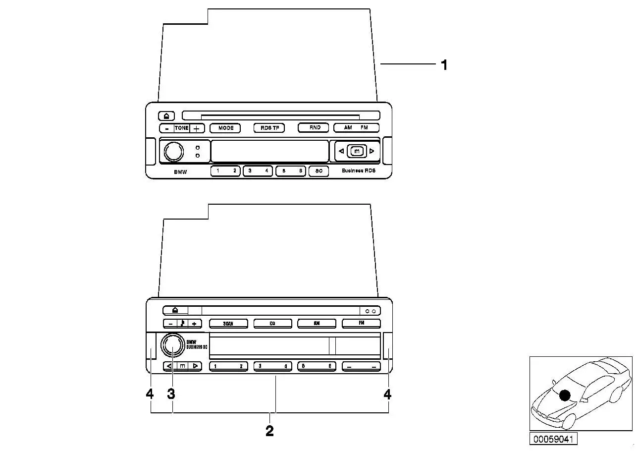 BMW Abdeckung E31 E32 E34 E36 65126907824 - Z3 E36, 5er E34, 7er