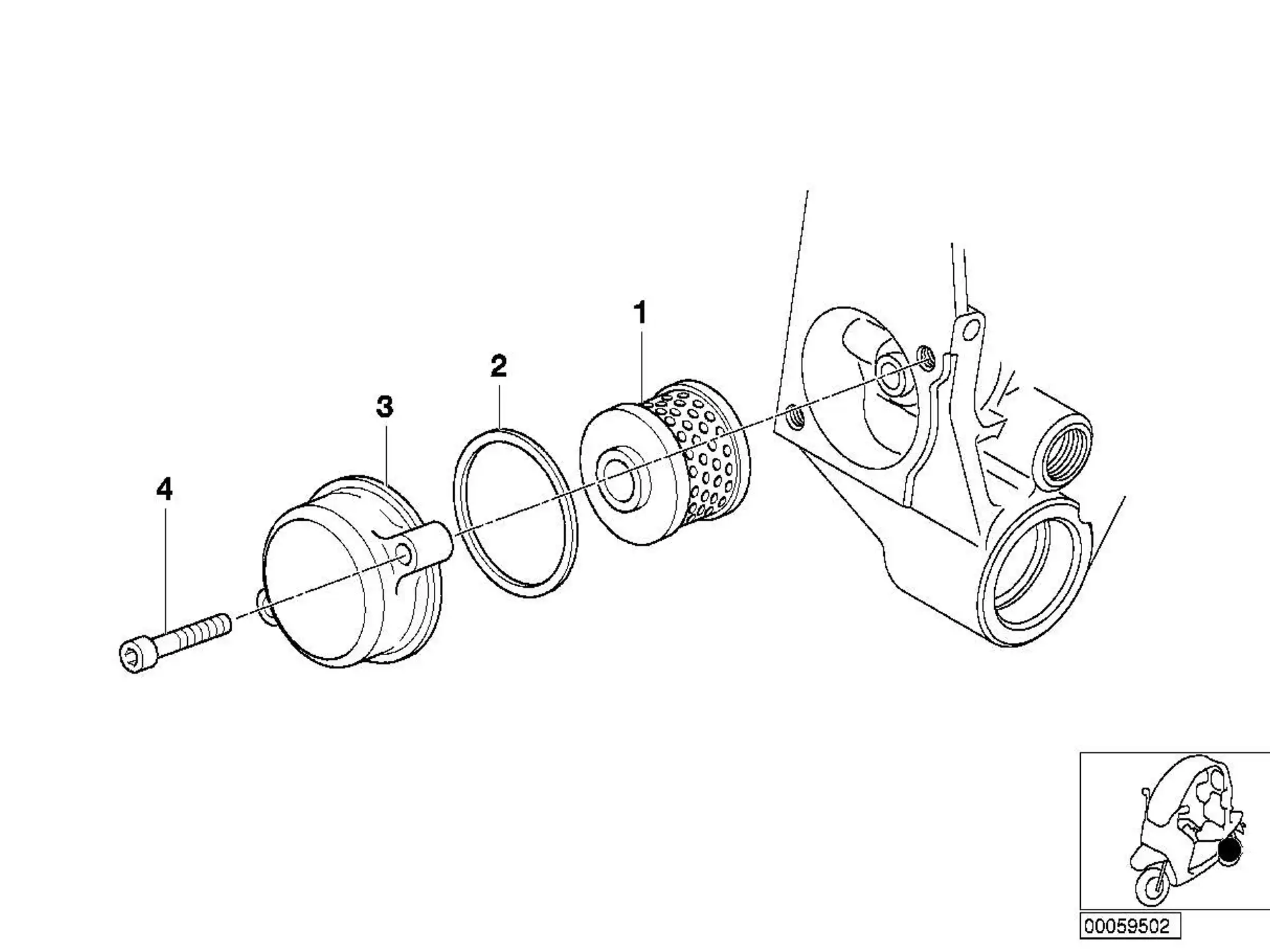 BMW Ölfilter 11417672166