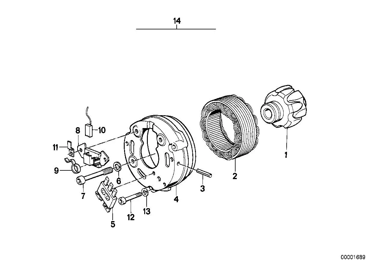 BMW Zylinderschraube R50 R60 R75 R90 R90S R45 R45T R65 R65T R69 1