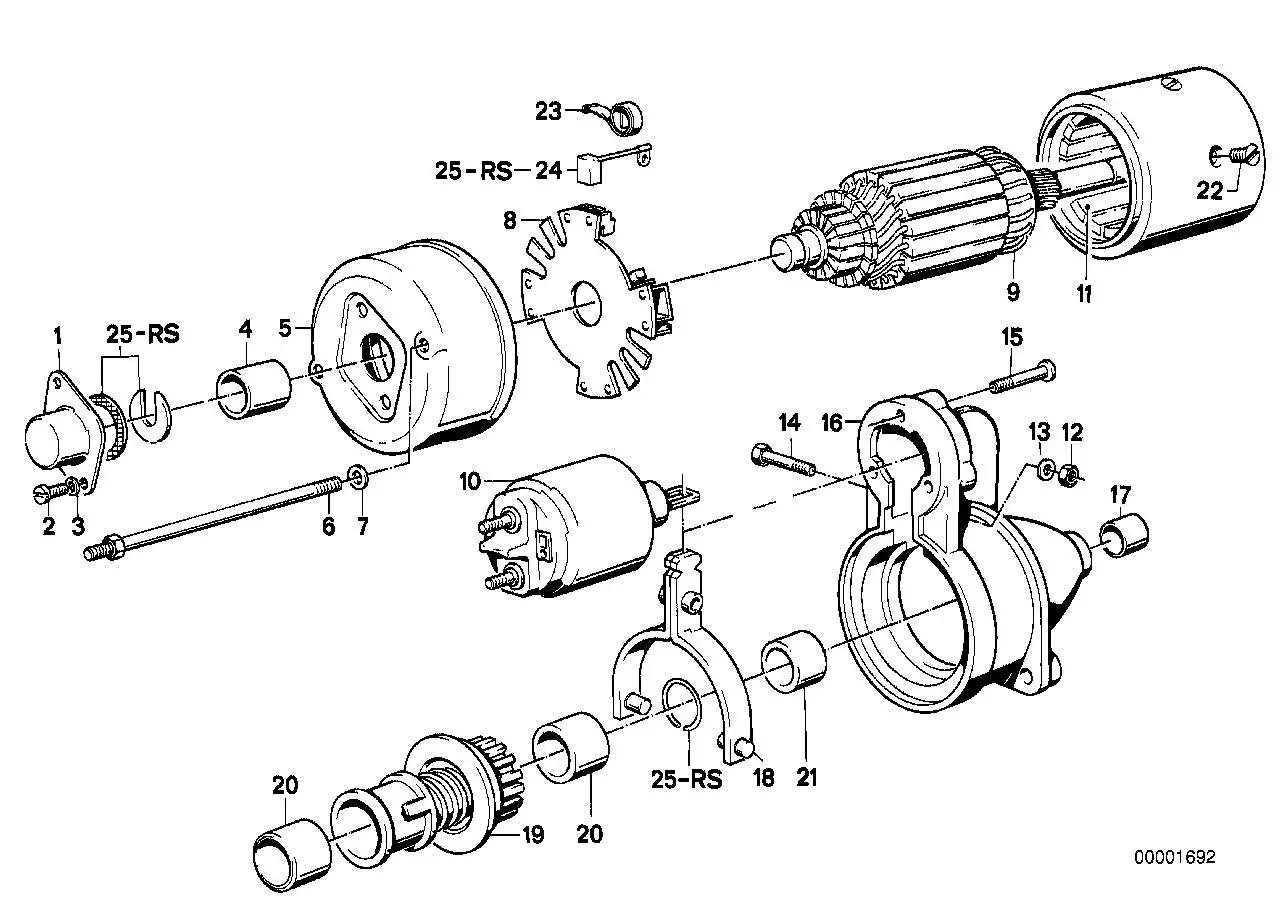BMW Senkschraube R60 R75 R90 R90S R45 R45T R65 R65T 12411243143 -