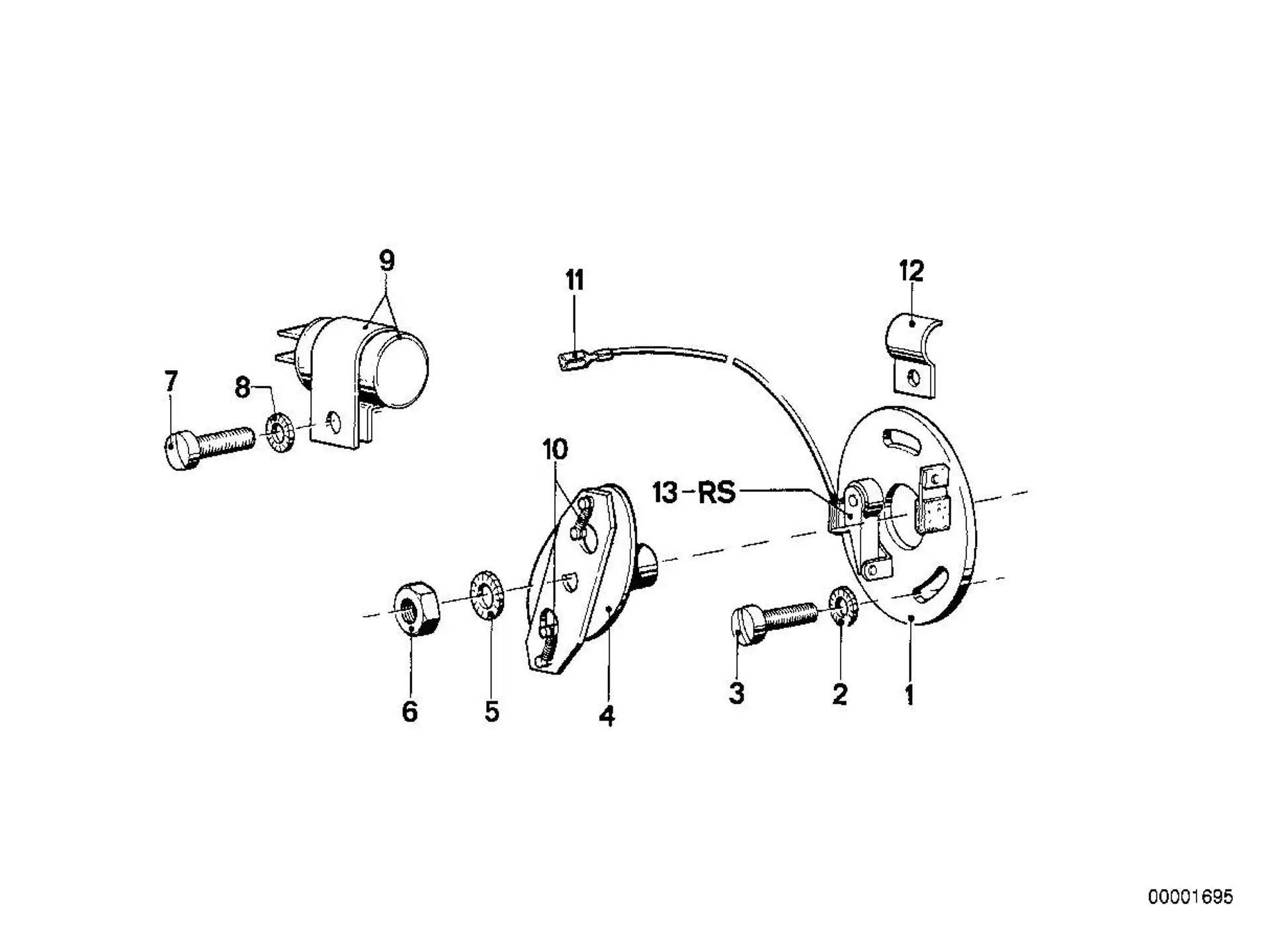 BMW Kondensator R50 R60 R75 R90 R90S 12111351564