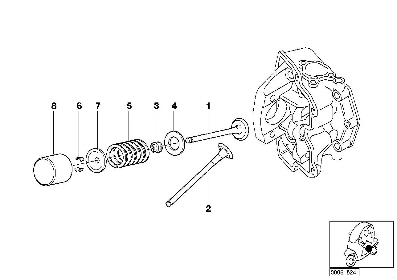 BMW Auslassventil 11347651413