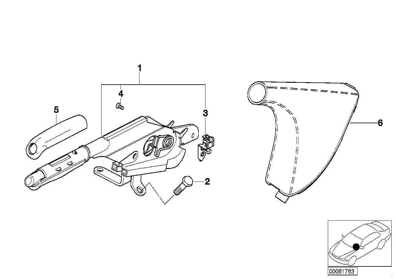 BMW Sechskantschraube E30 E34 E36 E38 E39 E46 E53 E60 E61 E63 E64