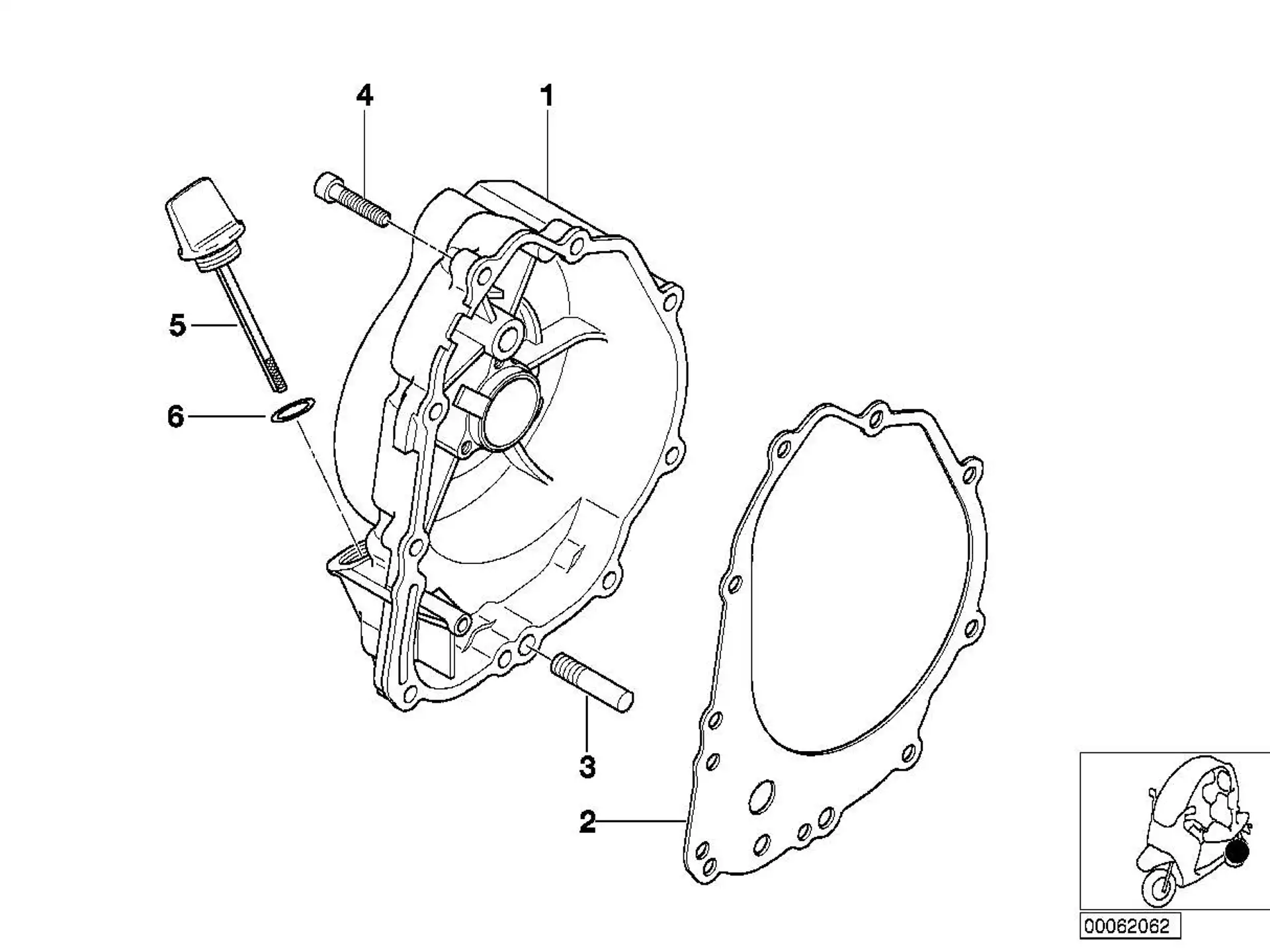 BMW Dichtung 11147651440