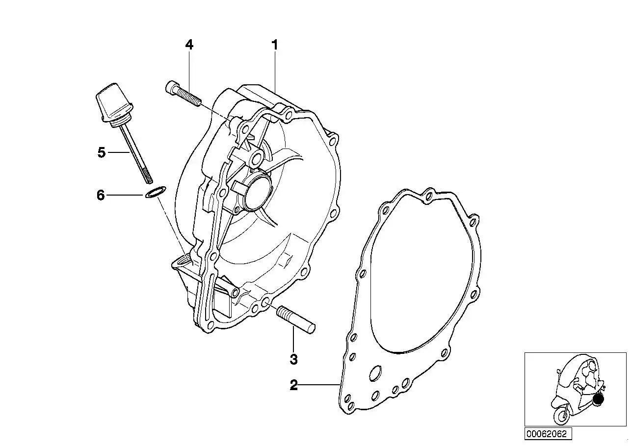 BMW Dichtring 11117665874