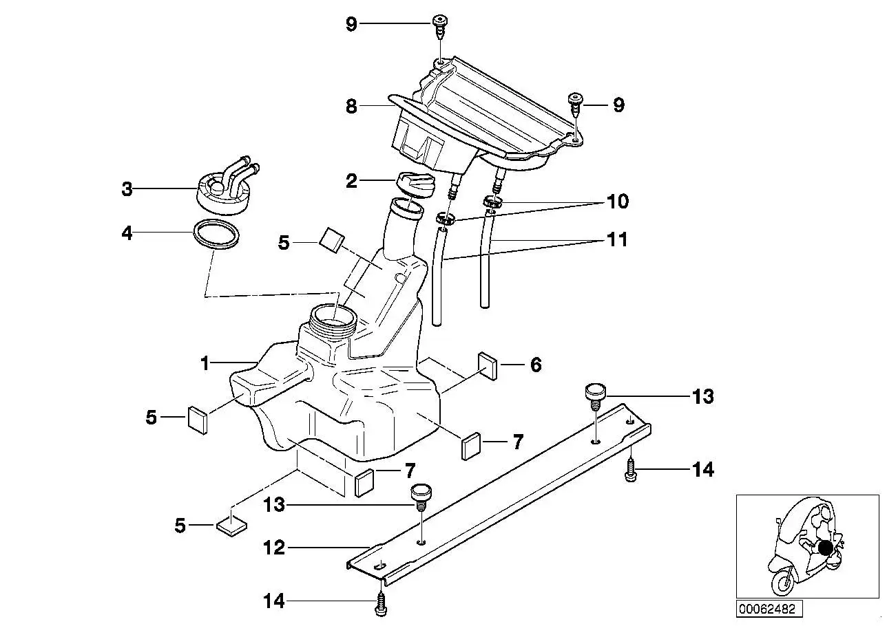 BMW Stopfen 16112329563 - Bildposition 09
