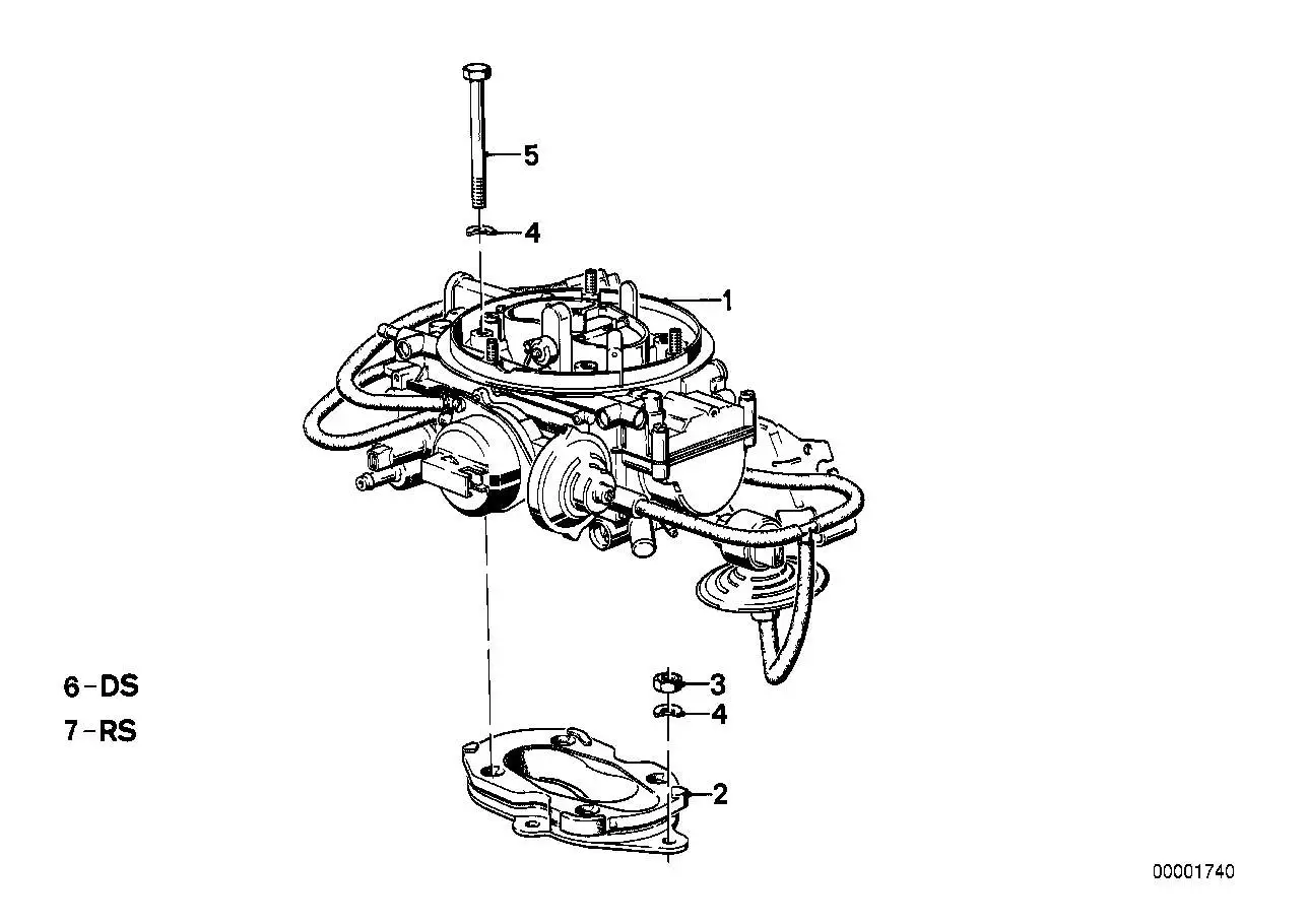 BMW Flansch E28 E30 13111278994 - Z1 E30, 5er E28