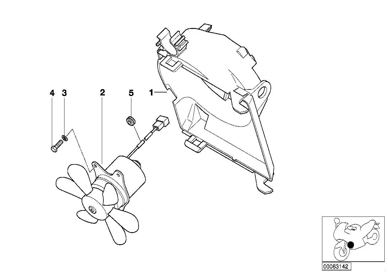 BMW Lüfter R13 17428528784