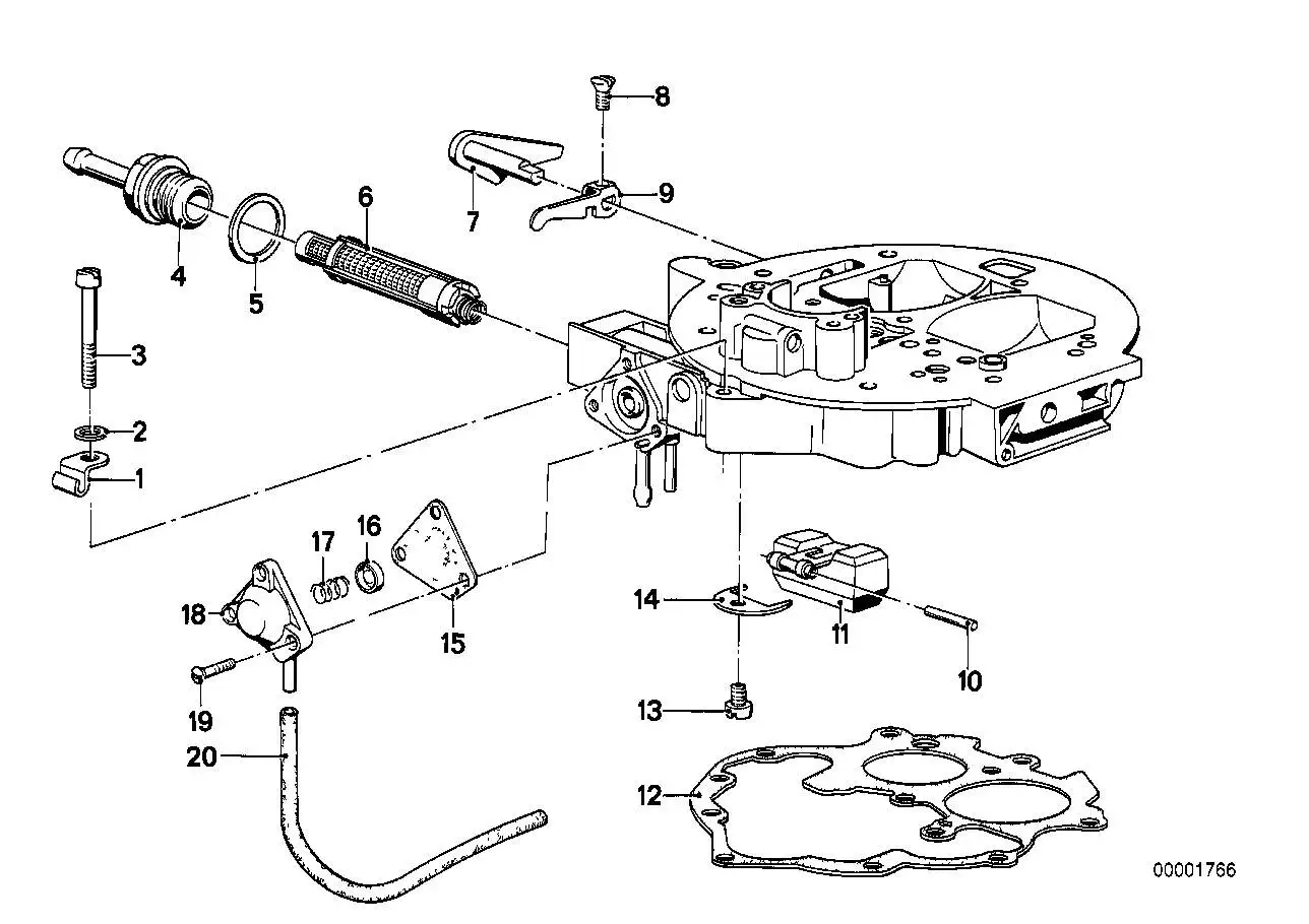 BMW Dichtung E12 13111253049