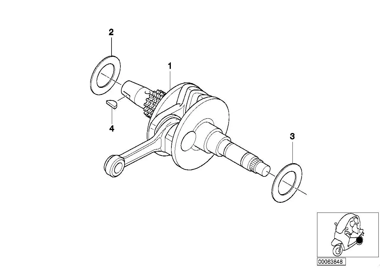 BMW Anlaufscheibe 11277651427