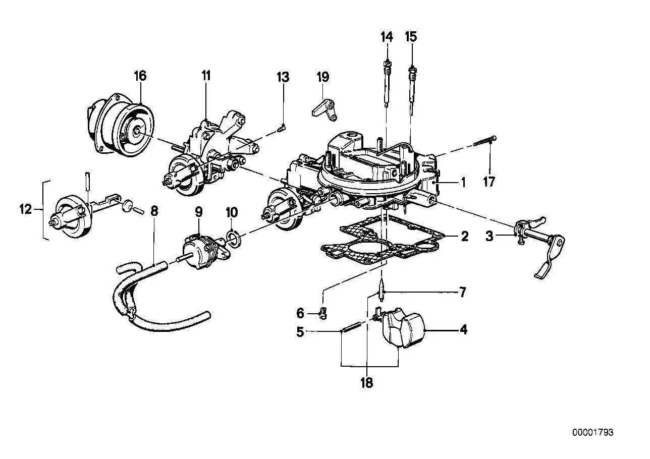 BMW Deckeldichtung E21 E30 13111278366