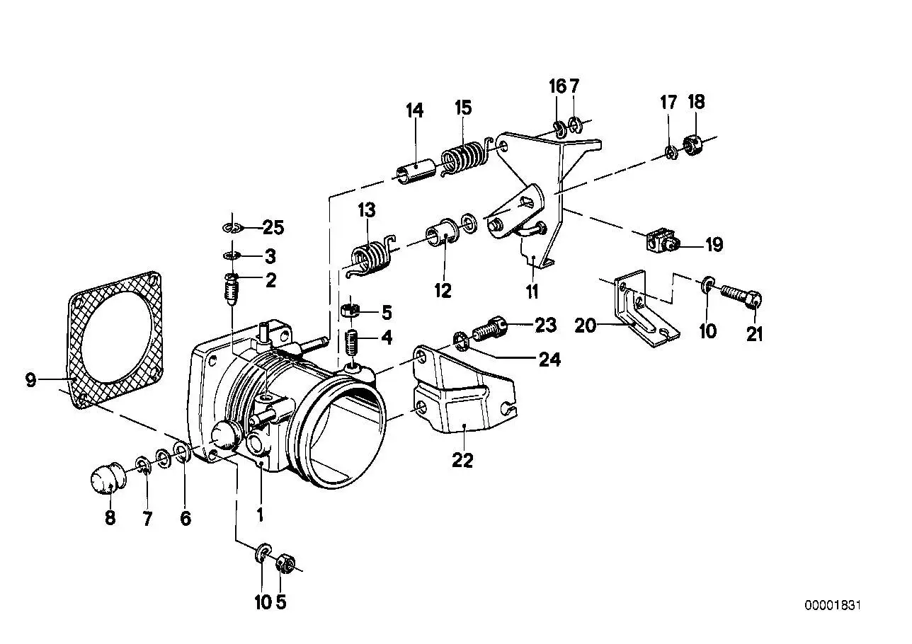 BMW Dichtung asbestfrei 13541266292 - Bildposition 09