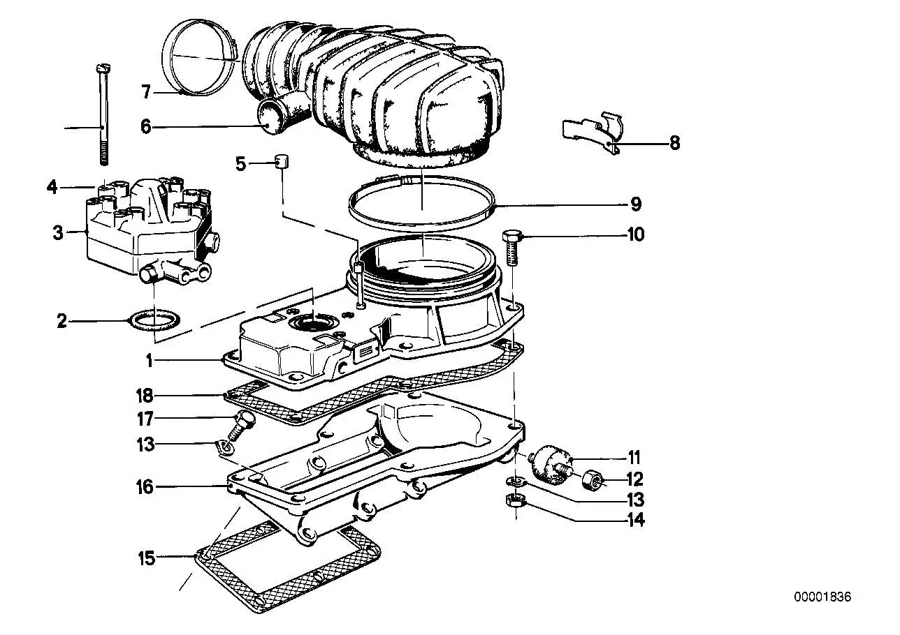 BMW Zylinderschraube A10 E21 E28 E38 E39 E53 F01 F02 F04 F06 F07