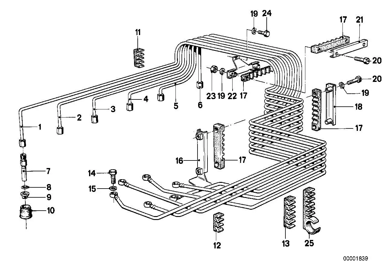 BMW Buchse E12 E21 E28 E30 13531269477 - Bildposition 10
