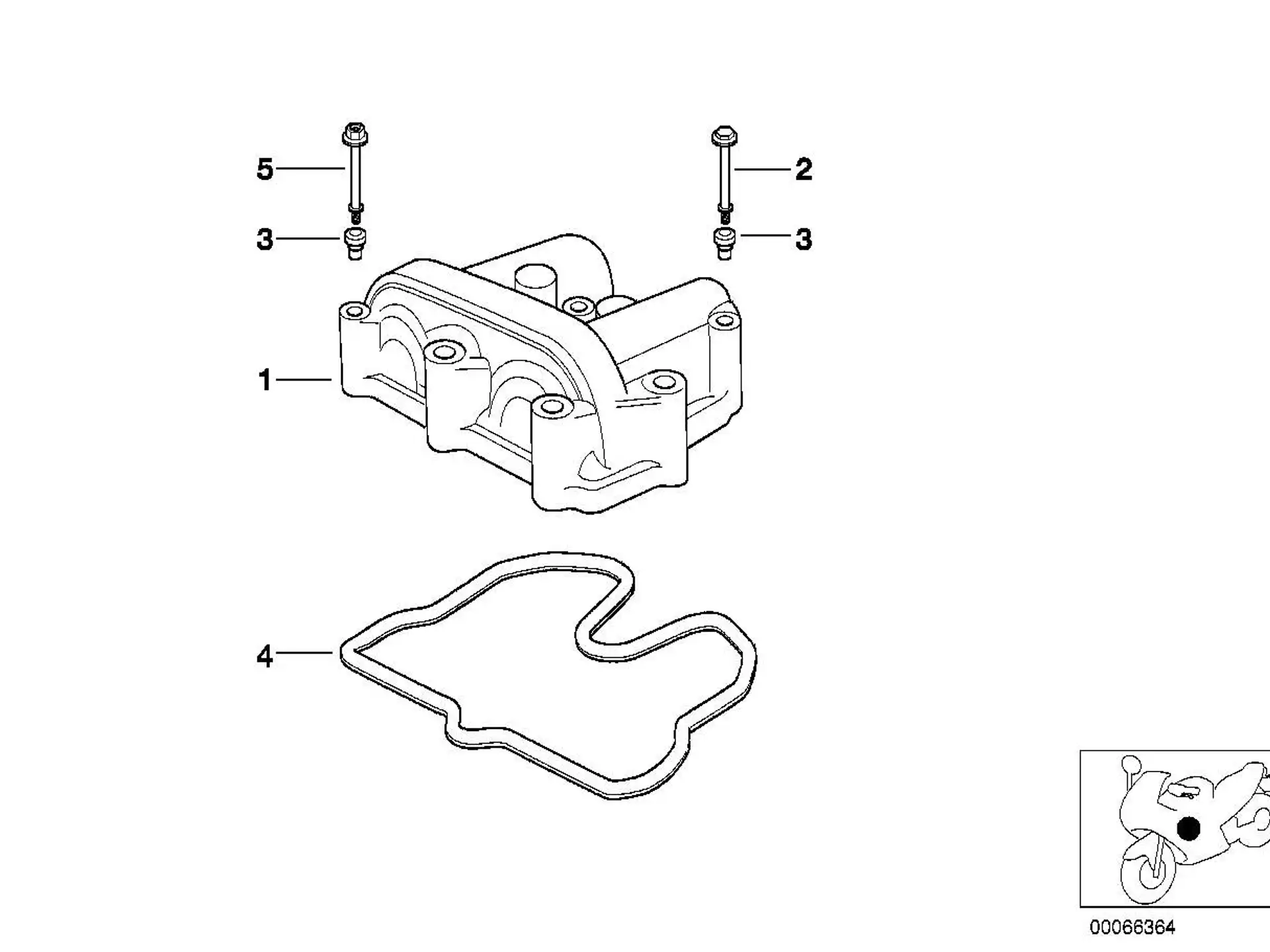 BMW Deckeldichtung K15 R13 11127652921