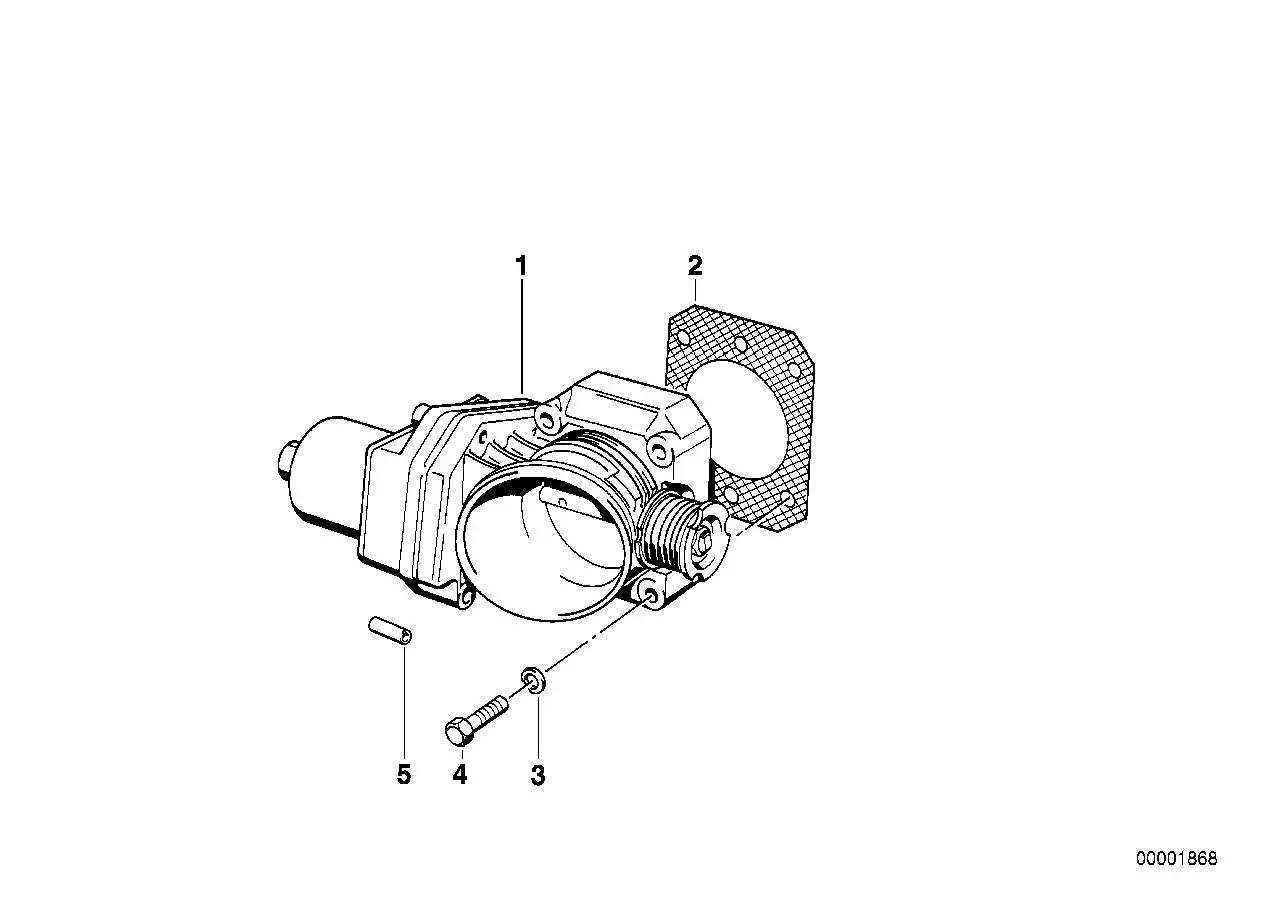 BMW Sechskantschraube mit Scheibe E31 E38 13541741490 - 7er E38,