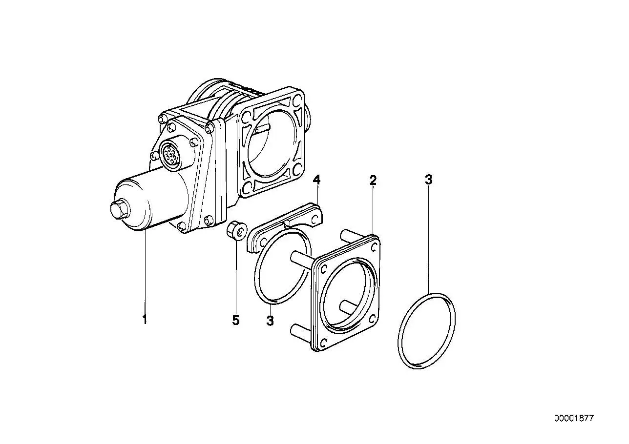 BMW Halter E32 E34 13541716532 - Bildposition 04