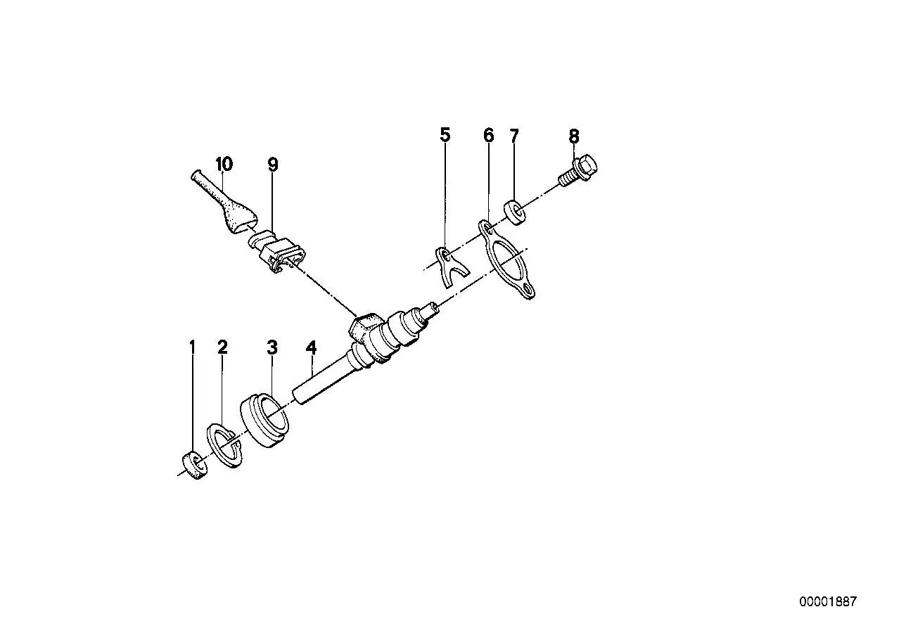 BMW Gummiring E12 E23 E24 13641358349 - 5er E12, 6er E24, 7er E23