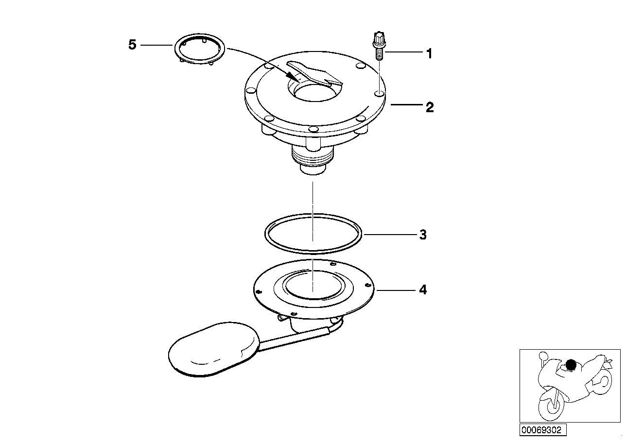 BMW O-Ring K30 R21 R21A R22 R28 07119900019