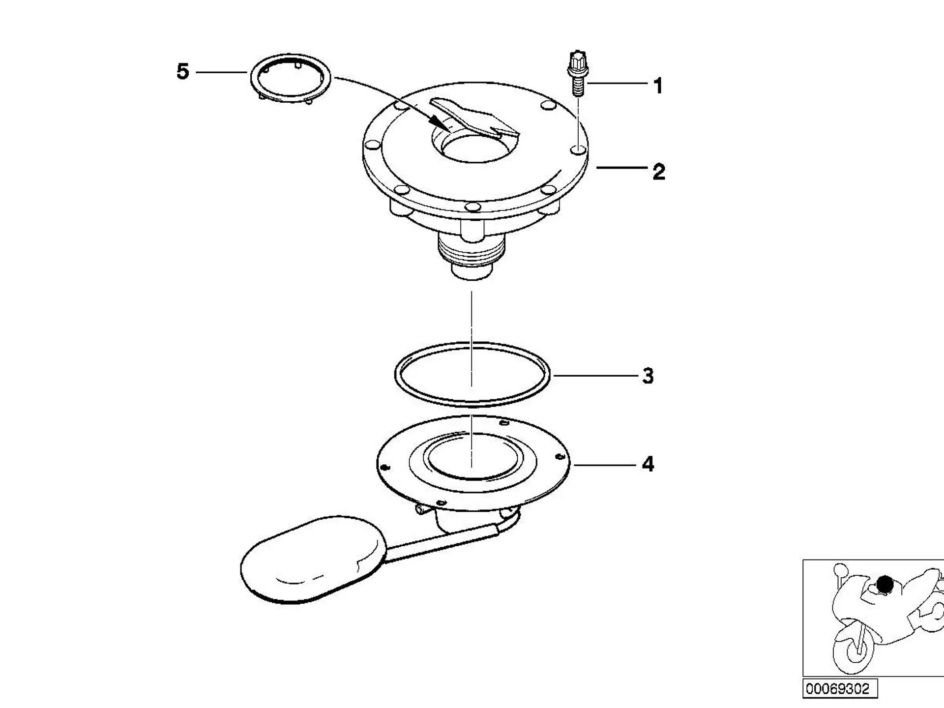 BMW O-Ring K30 R21 R21A R22 R28 07119900019