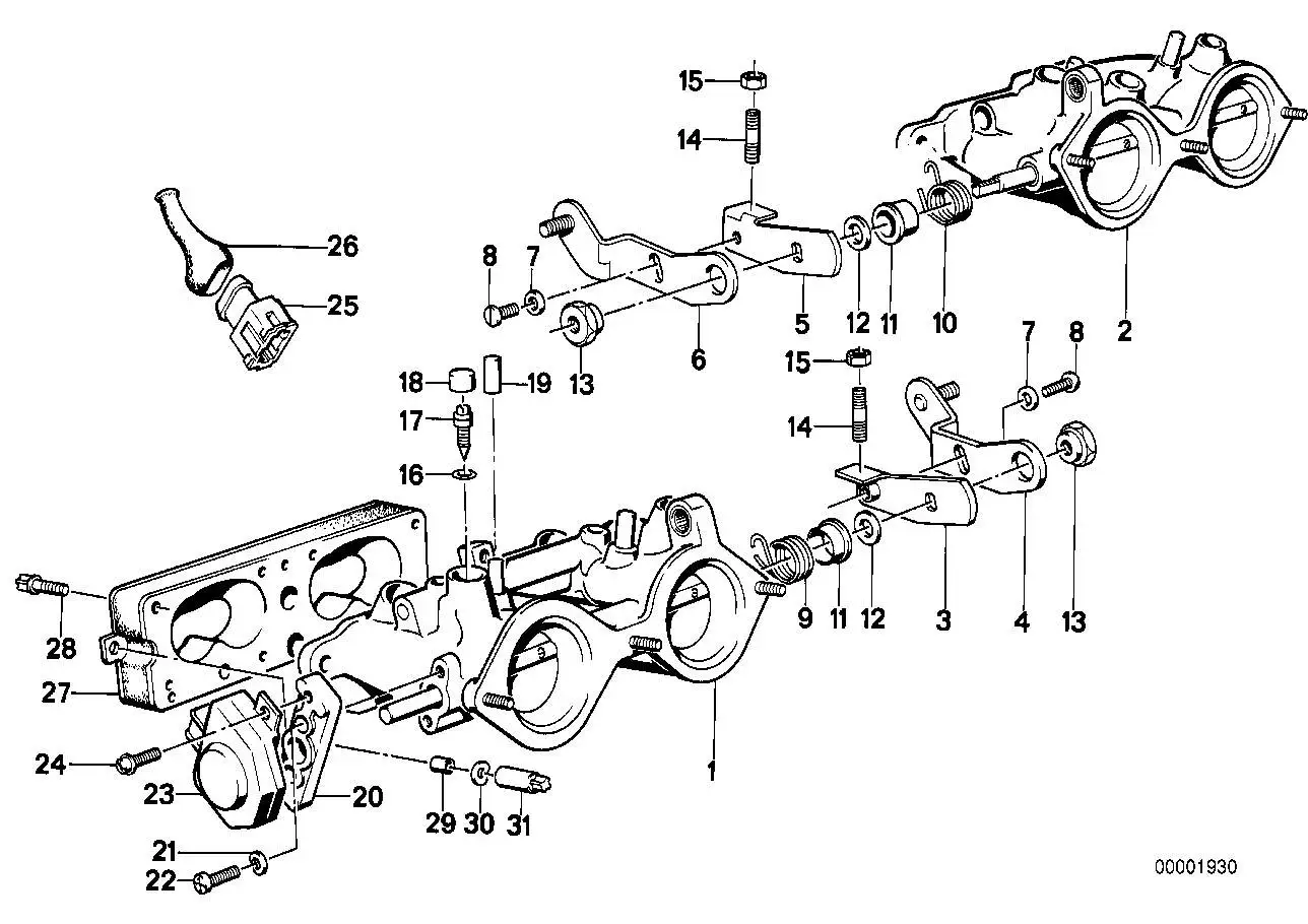 BMW Torxschraube E30 E31 E32 E34 E36 E38 E39 E46 E53 E60 E61 E65