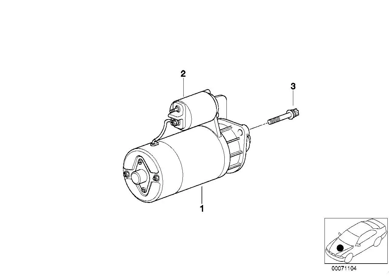 BMW Torxschraube E28 E30 E31 E32 E34 E36 E38 E39 E46 E53 E60 E61