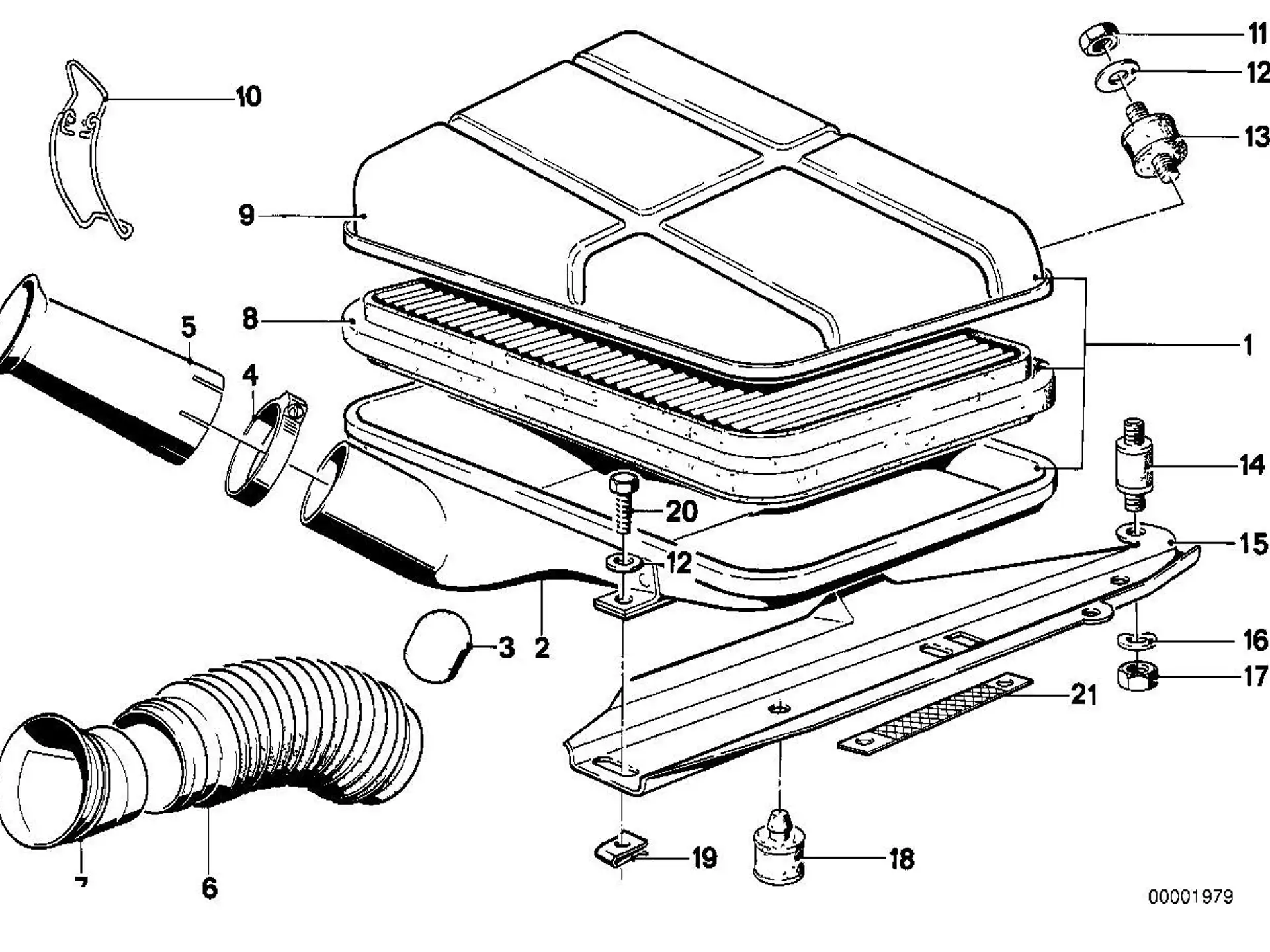 BMW Puffer E12 E23 E24 E28 13711263819