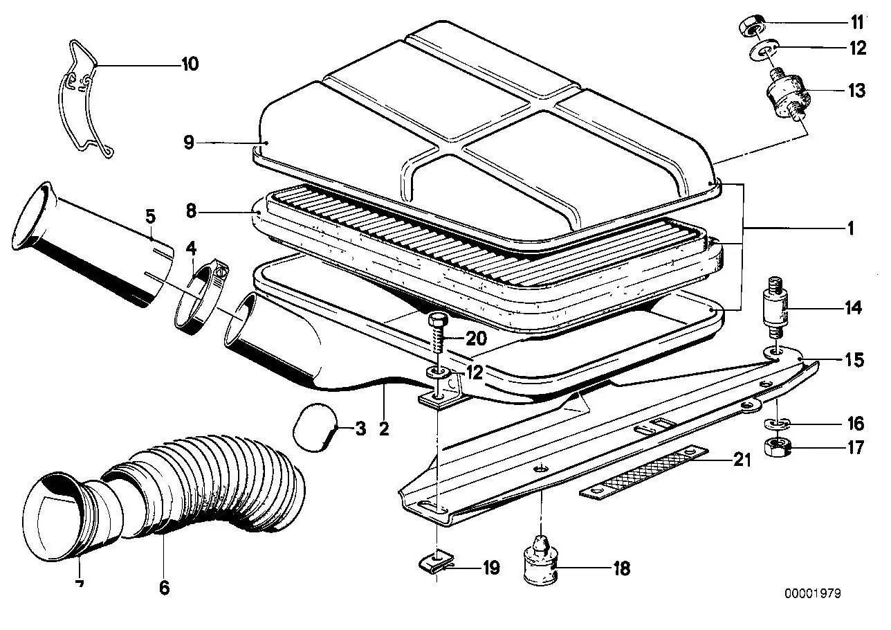 BMW Puffer E12 E23 E24 E28 13711263819