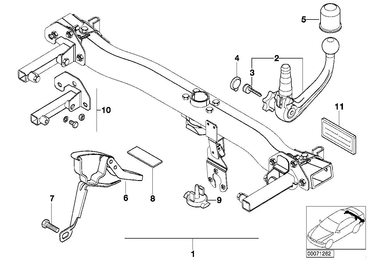 BMW Verschlussstopfen E53 E71 E72 71606751035 - E72, X5 E53 SAV,