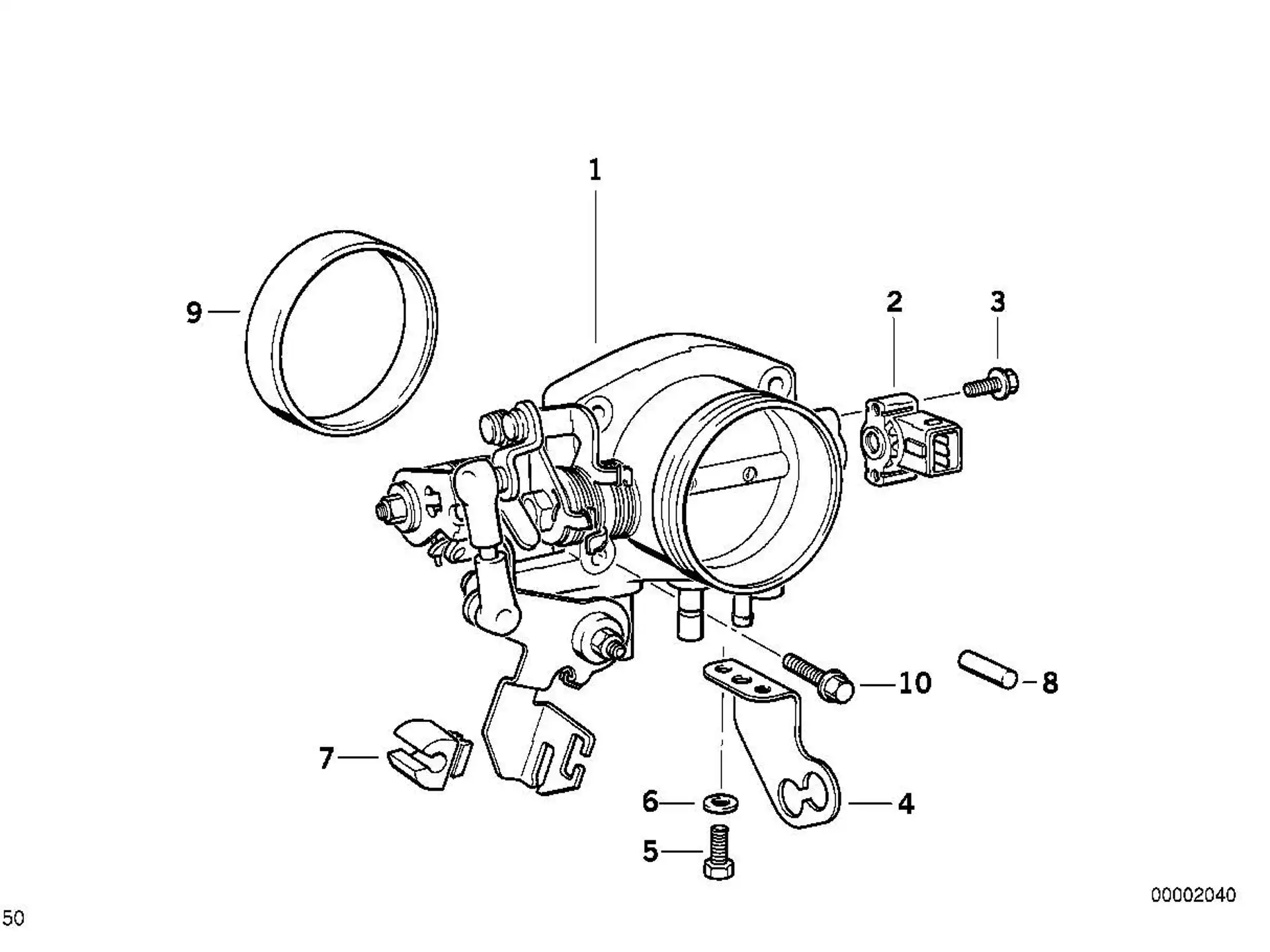 BMW Profildichtung E34 E36 E38 E39 E46 11611716174