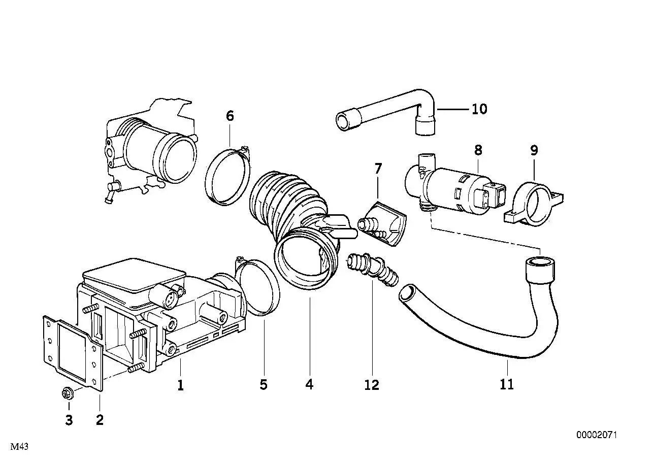 BMW Resonator E34 E36 13711247136 - Z3 E36, 5er E34