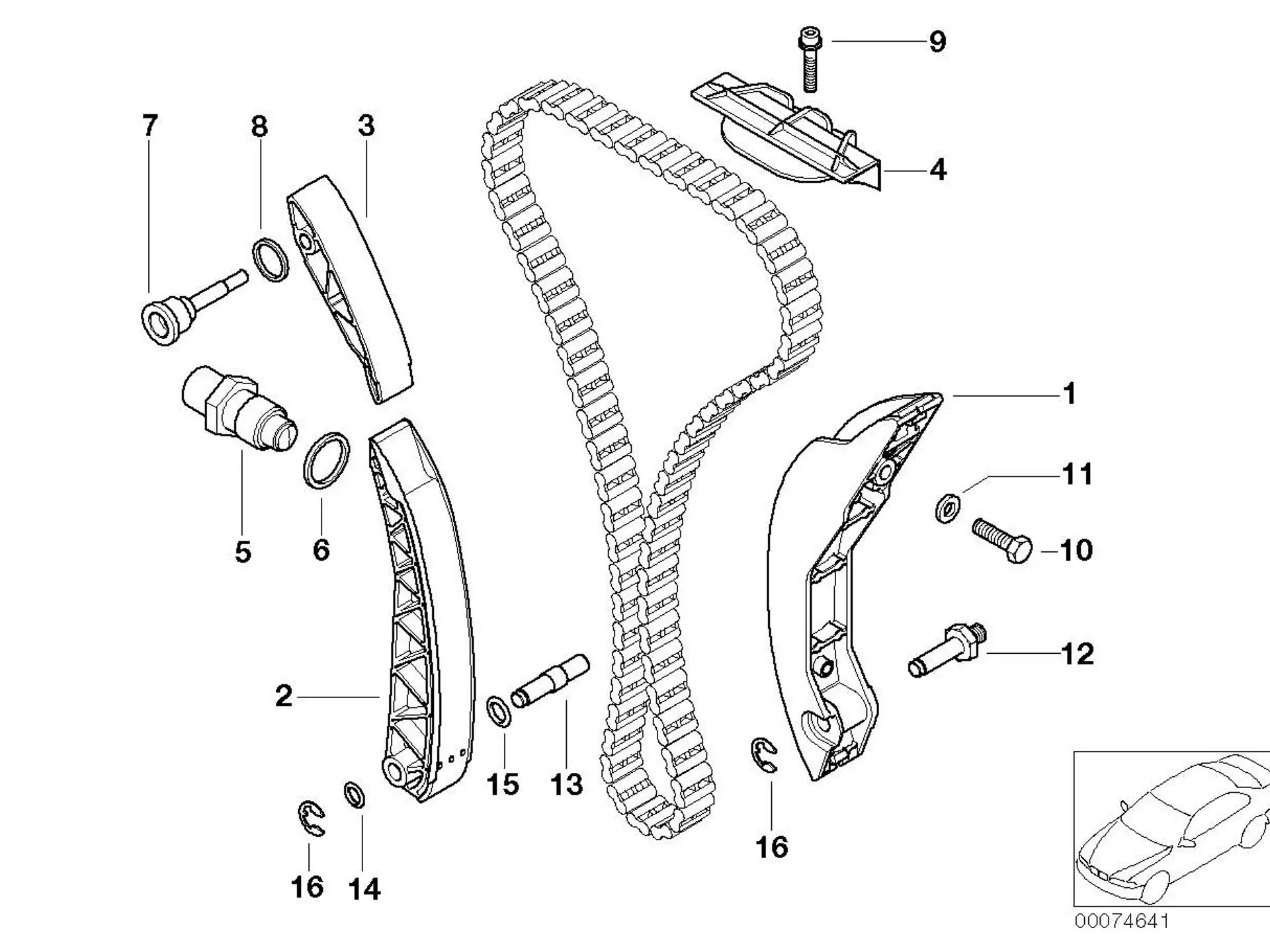 BMW O-Ring E46 E85 E86 11317830765