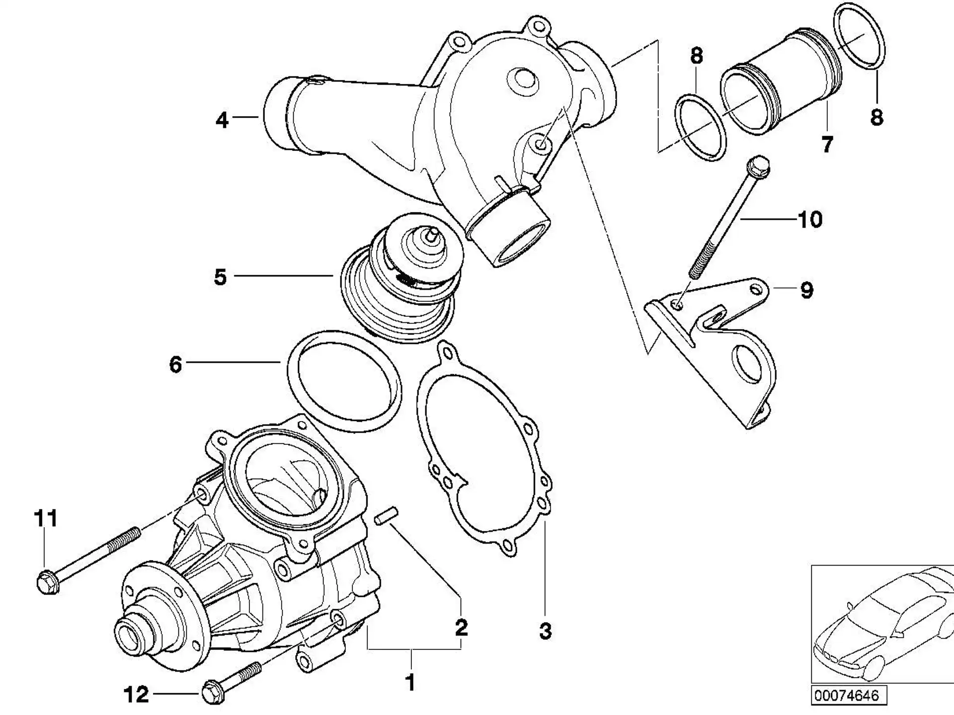 BMW O-Ring E46 E85 E86 11537830709