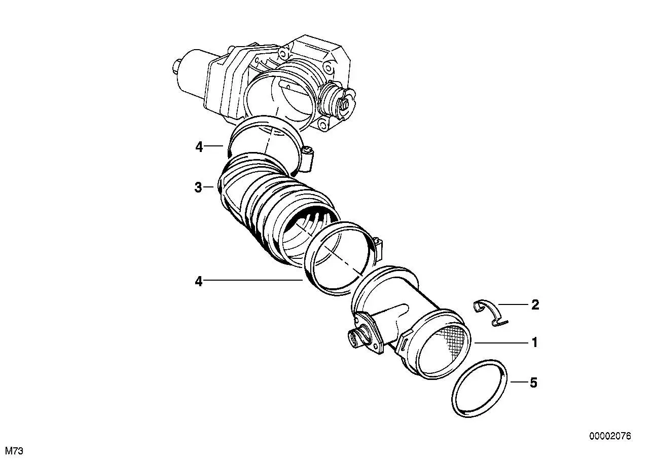 BMW Faltenbalg E38 13711702836 - 7er E38 Limousine /