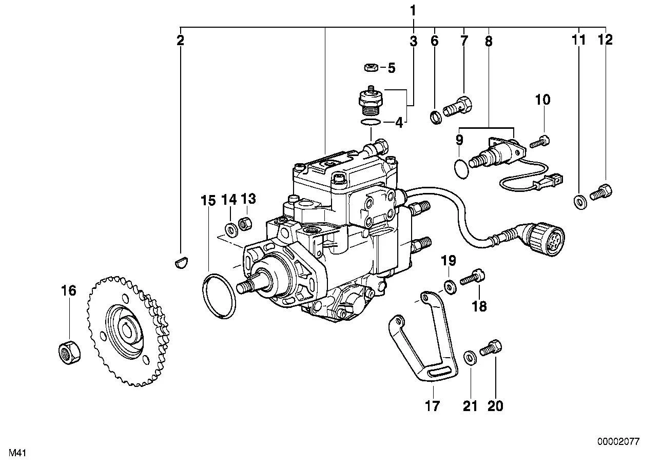 BMW Dichtring E36 E31 E32 E34 E38 E39 E46 E53 E65 E83 E85 E86 K40 K43 K44 07119963150