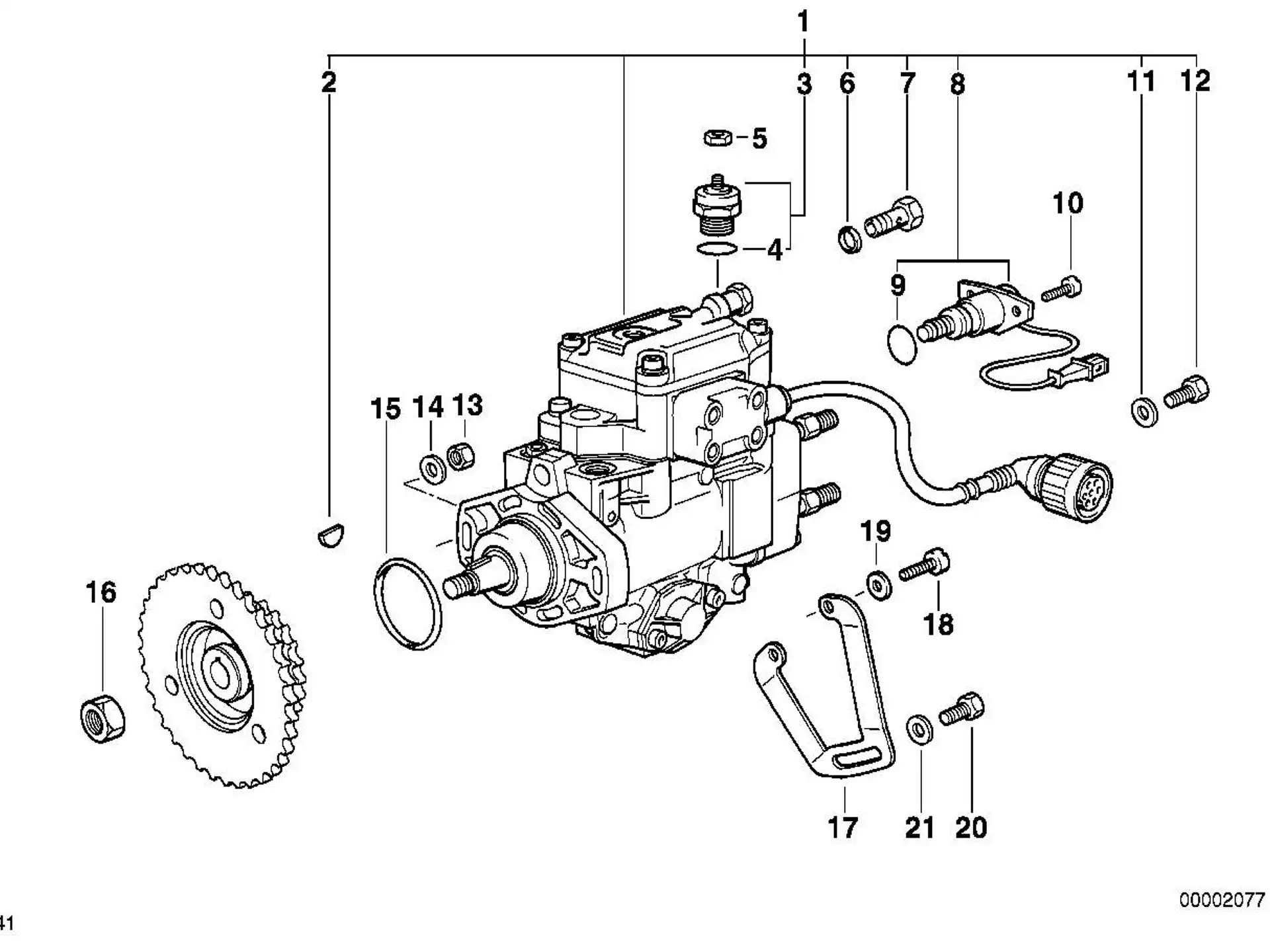 BMW Dichtring E36 E31 E32 E34 E38 E39 E46 E53 E65 E83 E85 E86 K40 K43 K44 07119963150