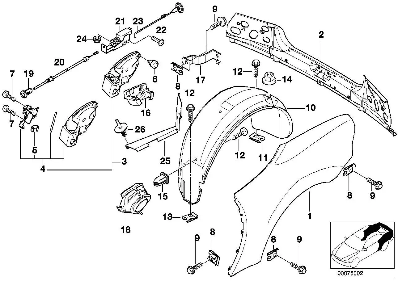 BMW Buchse 51258410134 - Bildposition 19
