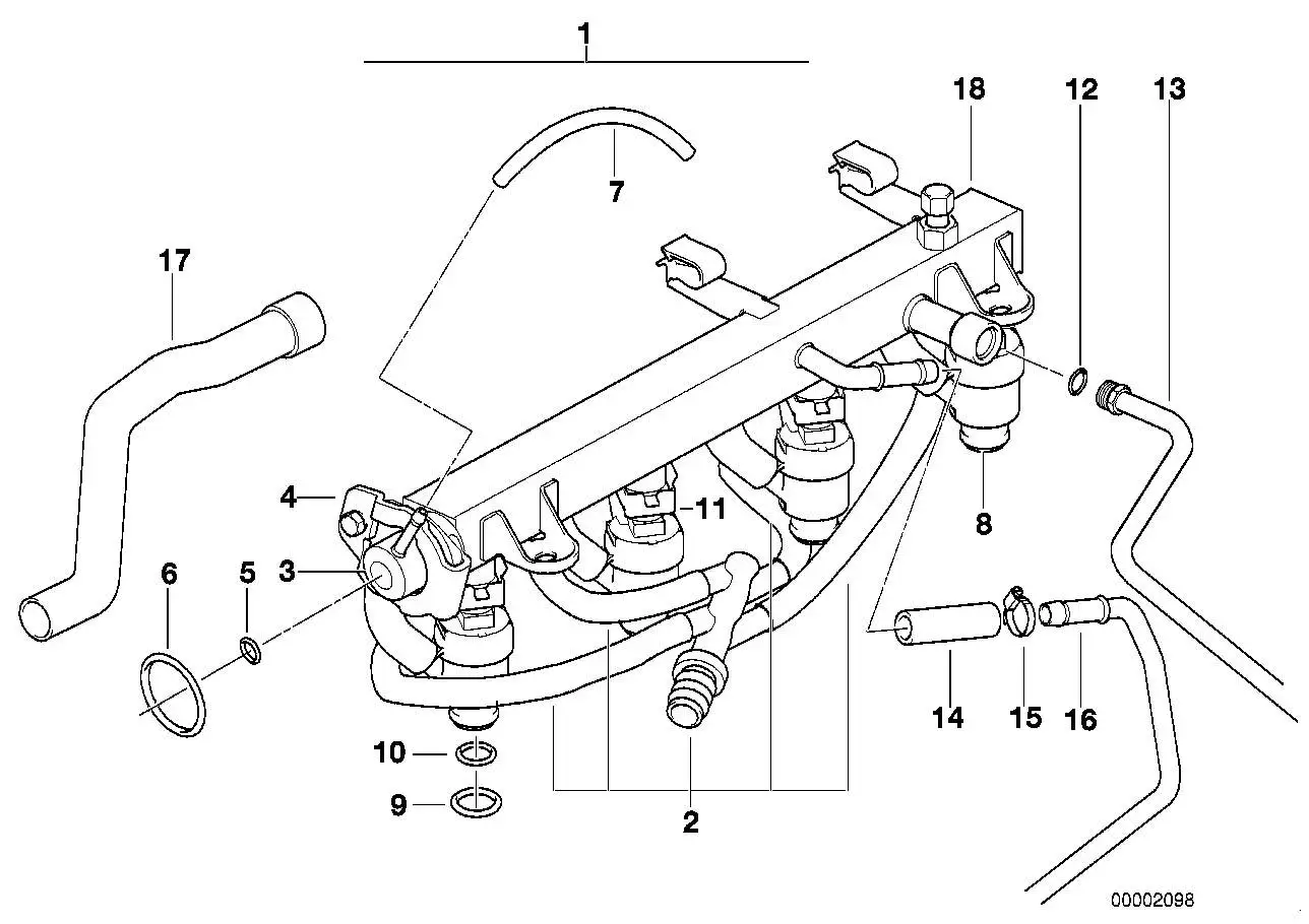 BMW O-Ring E36 13641743377
