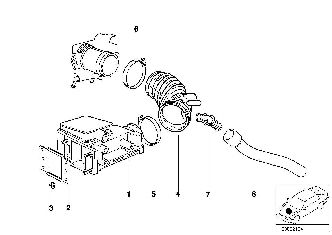 BMW Faltenbalg E34 13711739576 - 5er E34