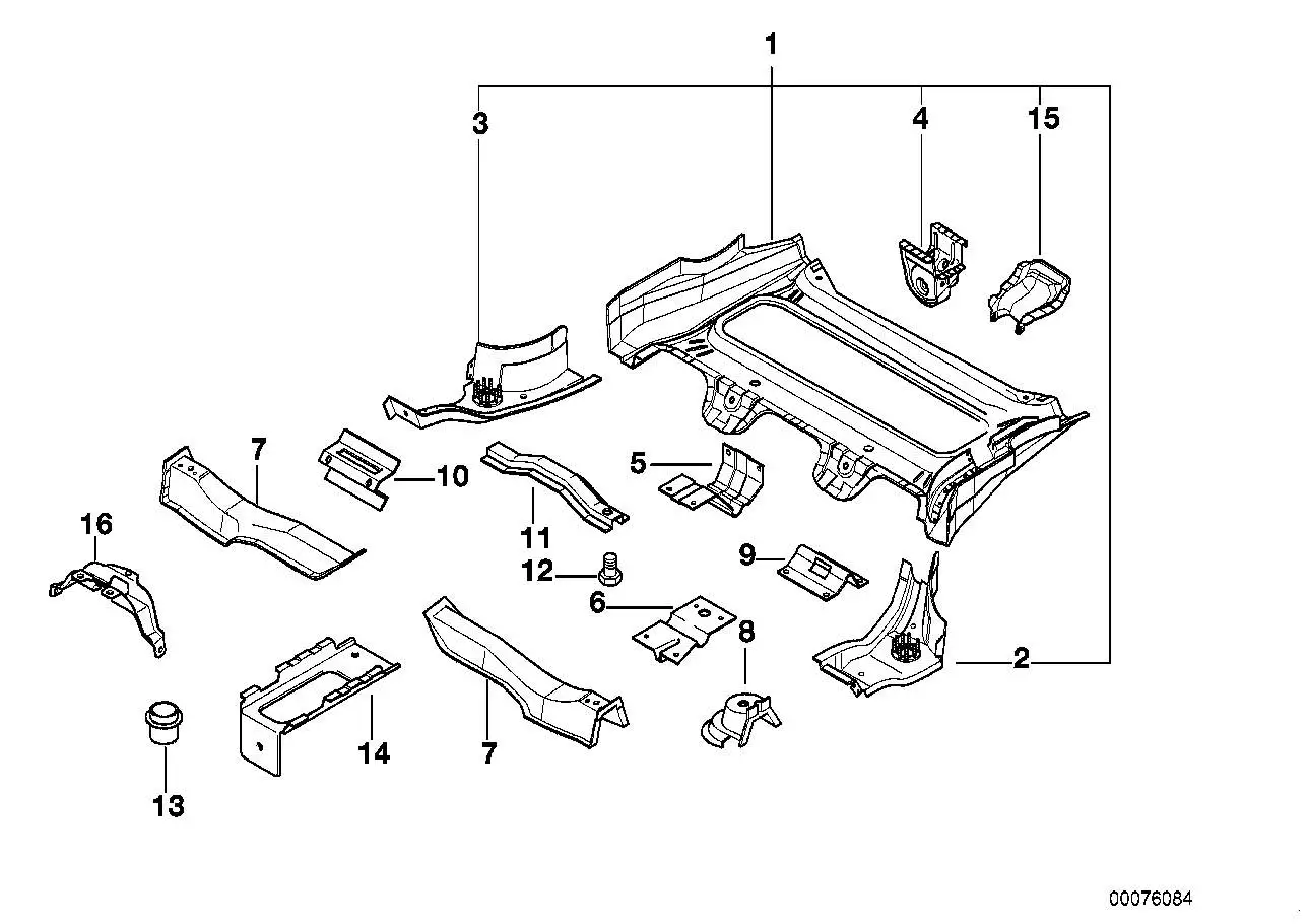 BMW Halter Schaltarmlager E36 E38 E39 E46 E85 E86 41128246251