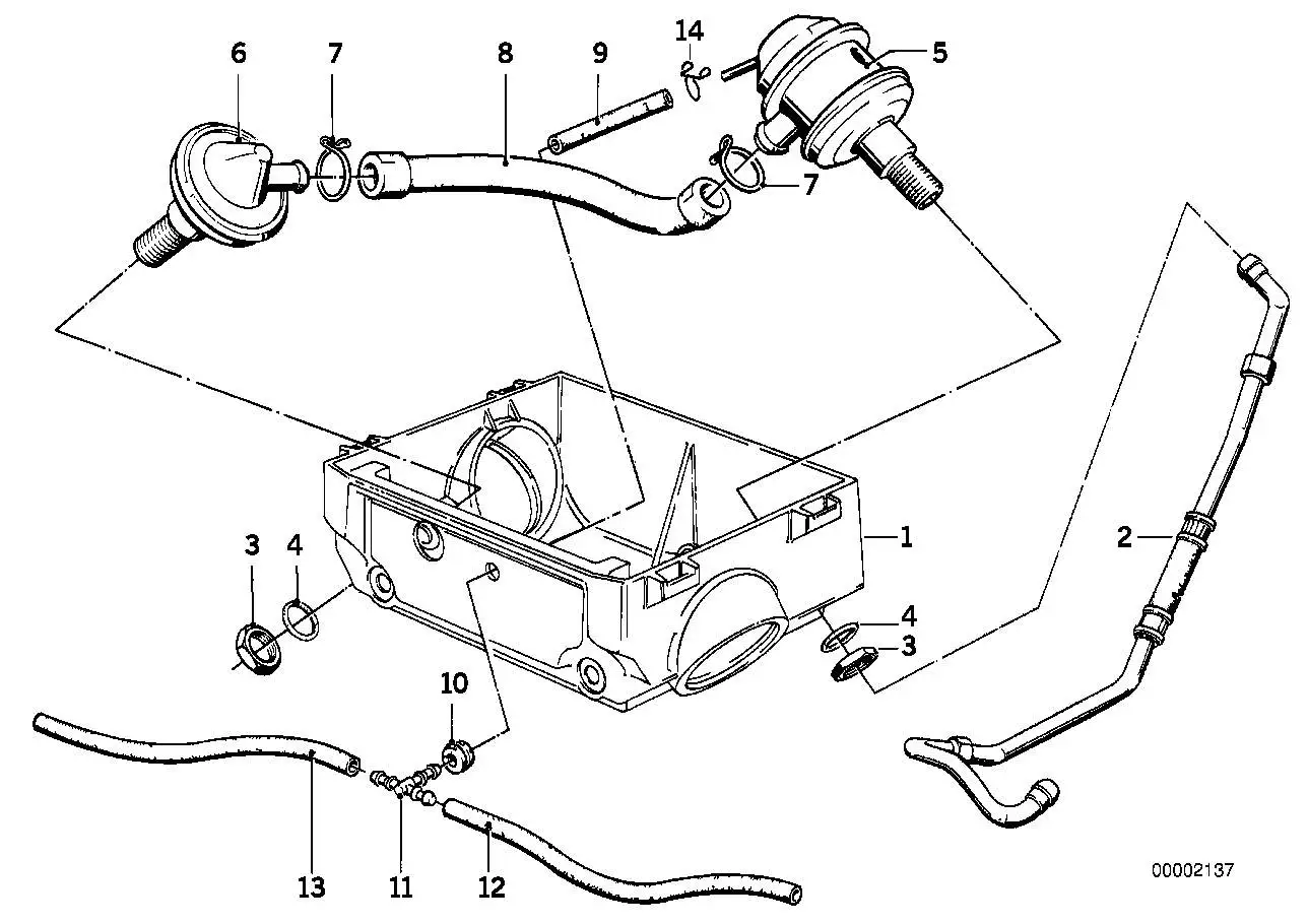 BMW Tülle 13721337468 - Bildposition 10