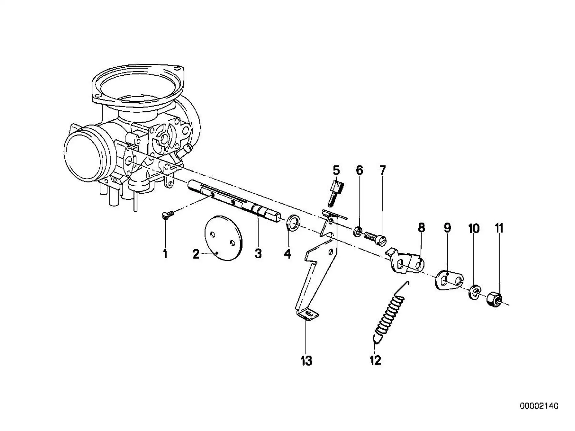 BMW Linsensenkschraube R75 R90 R45 R45T R65 R65T A10 13111254738