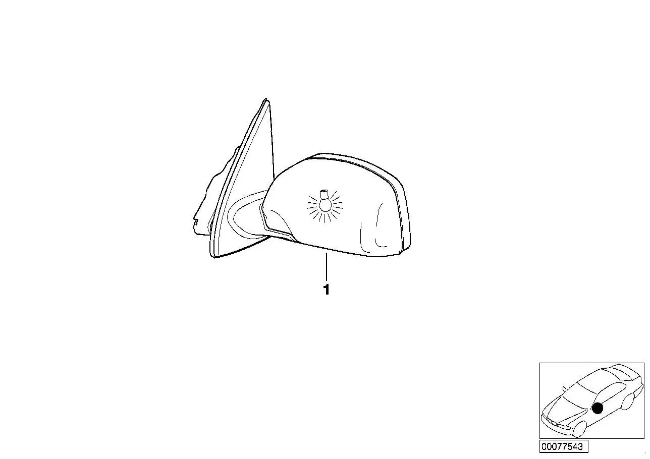 BMW Abdeckung grundiert rechts E53 51168266734 - X5 E53