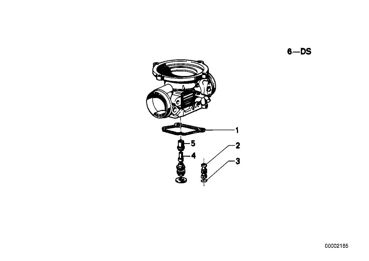 BMW Leerlaufdüse R75 R90 R45 R45T R65 R65T A10 13111336924 - Bild