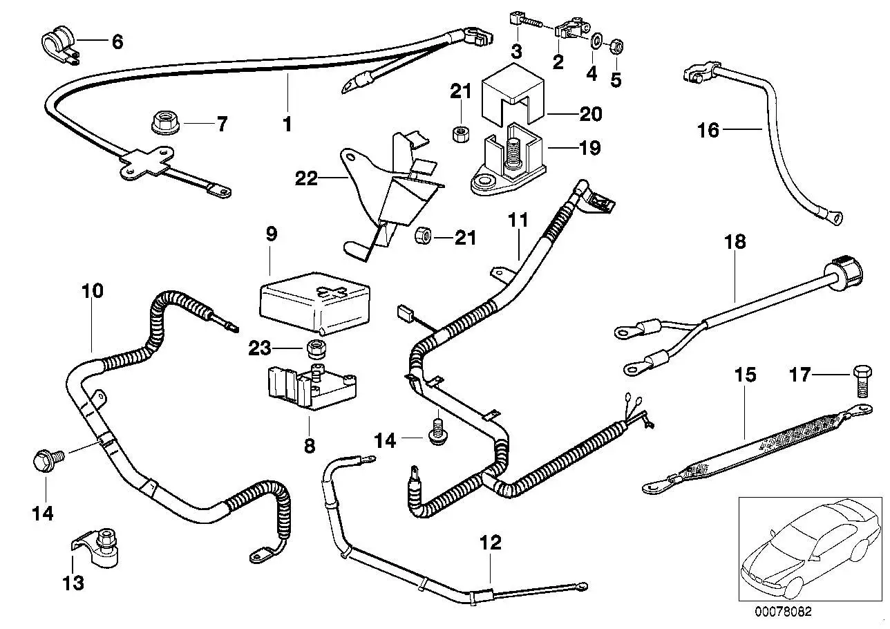 BMW Deckel Stützpunkt B+ E38 12521702314
