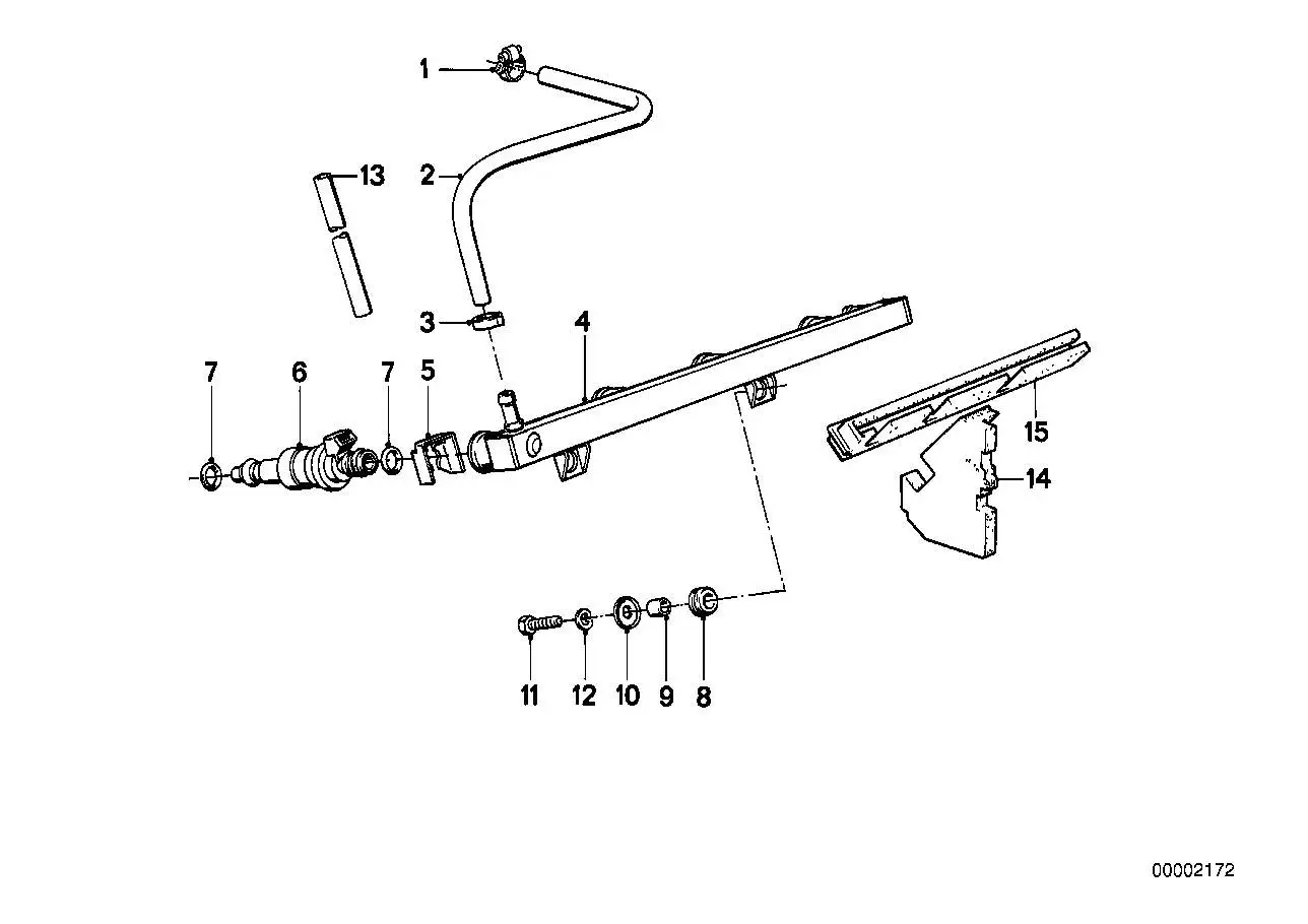BMW Schlauch 13311461077